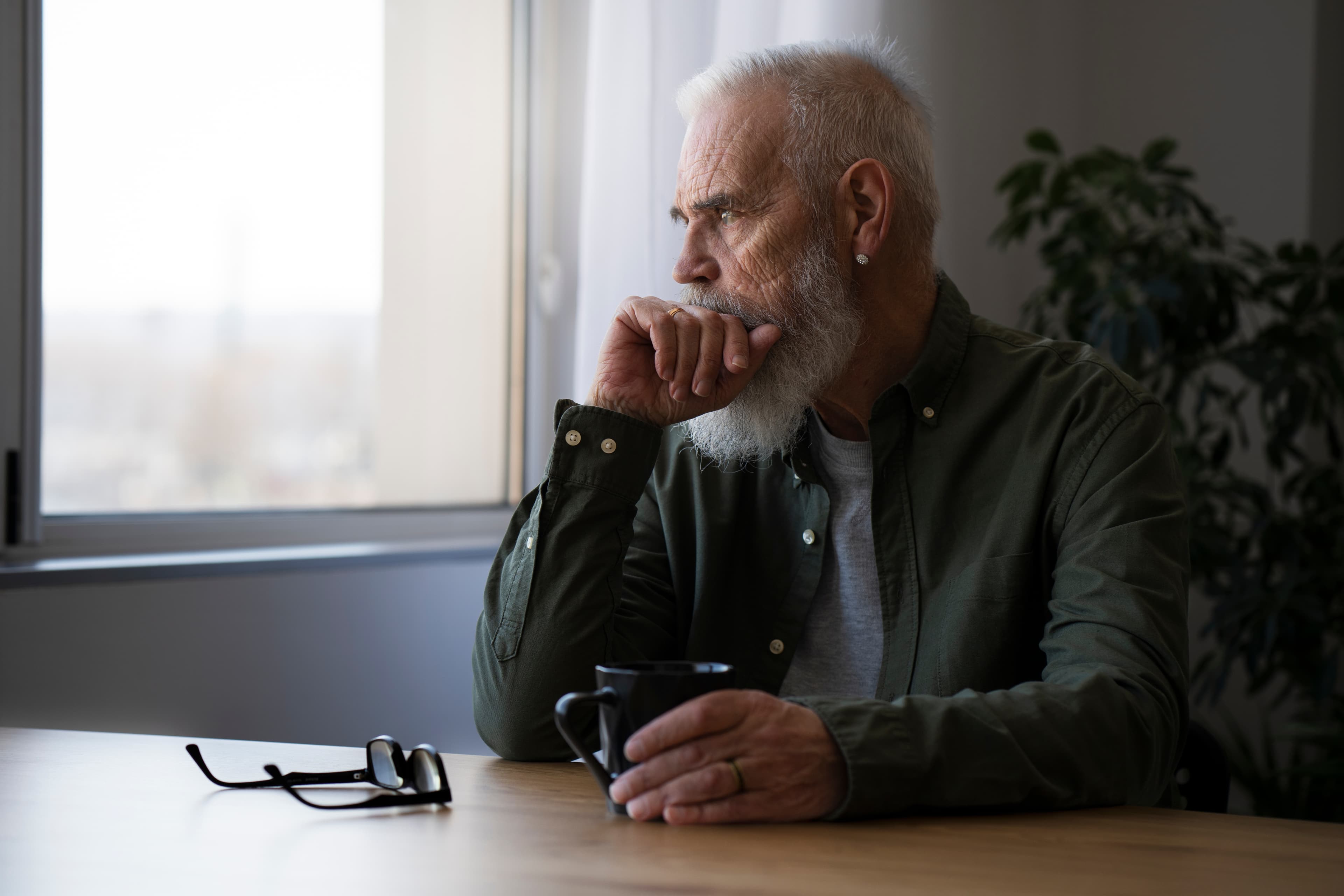 Person in thought